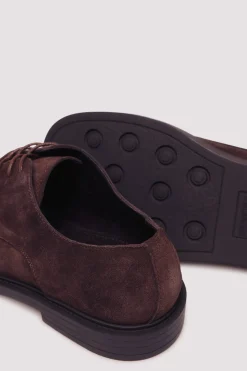 Springfield Zapato vestir piel marr&oacute;n Hot