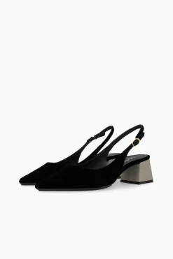 Lodi Zapatos de salón en terciopelo Negro Sale