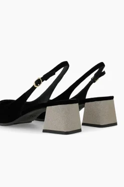 Lodi Zapatos de salón en terciopelo Negro Sale