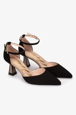 Cuplé Zapatos pala talón ultrasuede Negro Outlet